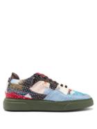 Matchesfashion.com By Walid - Patchwork Vintage Silk Trainers - Mens - Multi