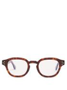 Matchesfashion.com Cutler And Gross - Round Frame Glasses - Mens - Brown