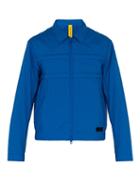 Matchesfashion.com 5 Moncler Craig Green - Doodle Logo Embossed Cotton Jacket - Mens - Blue