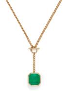 Shay - Diamond, Emerald & 18kt Gold Necklace - Womens - Yellow Gold