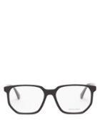 Bottega Eyewear - Square Acetate Glasses - Mens - Black