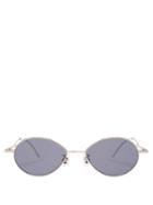 Matchesfashion.com Gentle Monster - Cobalt Stainless Steel Sunglasses - Mens - Silver