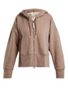 Matchesfashion.com Adidas By Stella Mccartney - Essential Zip Front Hooded Sweatshirt - Womens - Pink