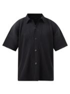 Homme Pliss Issey Miyake - Technical-pleated Shirt - Mens - Black