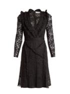 Altuzarra Ourika Valencienne Lace Ruffle-trimmed Dress