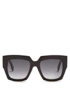 Fendi Facets Square-frame Sunglasses