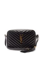 Matchesfashion.com Saint Laurent - Lou Medium Quilted Leather Cross-body Bag - Womens - Black