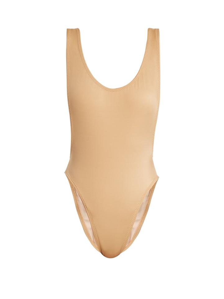 Norma Kamali Marissa High-cut Leg Swimsuit