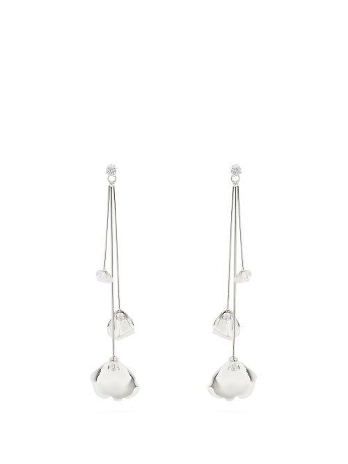 Matchesfashion.com Ryan Storer - Flores Muertas Single Earring - Womens - Silver