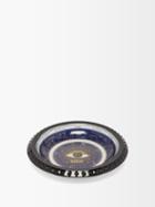 Gucci - Star Eye Round Porcelain Tray - Black Multi
