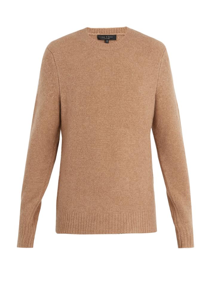 Rag & Bone Charles Crew-neck Wool-blend Sweater