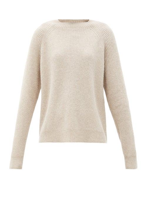 Matchesfashion.com Max Mara Leisure - Rosalia Sweater - Womens - Beige