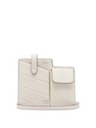Matchesfashion.com Fendi - Mini Leather Cross Body Bag - Womens - White
