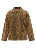South2 West8 - Leopard-print Cotton-flannel Shirt - Mens - Leopard
