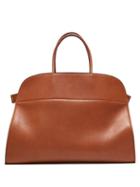 Matchesfashion.com The Row - Margaux 17 Large Leather Tote Bag - Womens - Brown