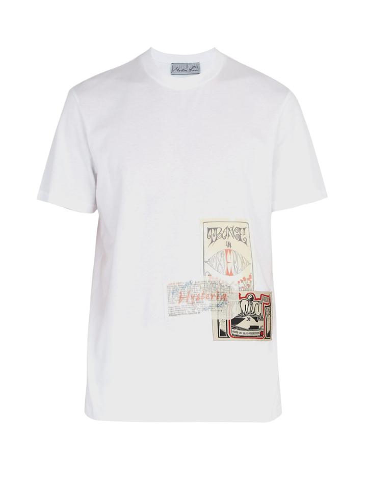 Martine Rose Patchwork Flyer Cotton-jersey T-shirt