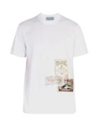 Martine Rose Patchwork Flyer Cotton-jersey T-shirt