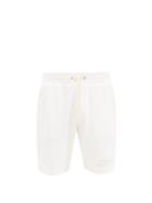 Matchesfashion.com Saturdays Nyc - Austin Logo-print Cotton-jersey Shorts - Mens - Cream