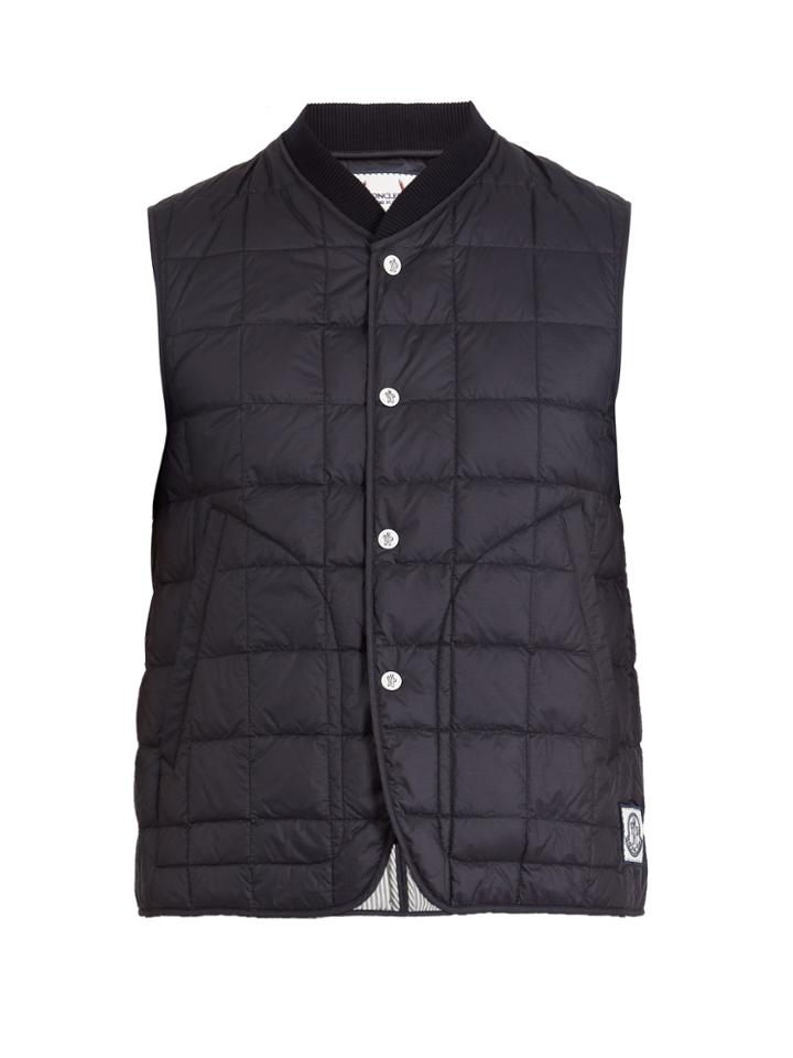 Moncler Gamme Bleu Square-quilted Down Gilet