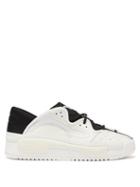 Matchesfashion.com Y-3 - Hokori Ii Leather And Neoprene Trainers - Mens - White Black