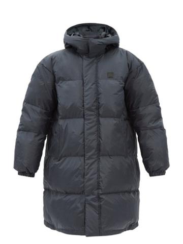 66 North - Dyngja Hooded Quilted Down Coat - Womens - Black