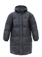 66 North - Dyngja Hooded Quilted Down Coat - Womens - Black
