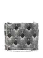 Matchesfashion.com Paco Rabanne - Pixel 1969 Printed Chainmail Shoulder Bag - Womens - Black Silver