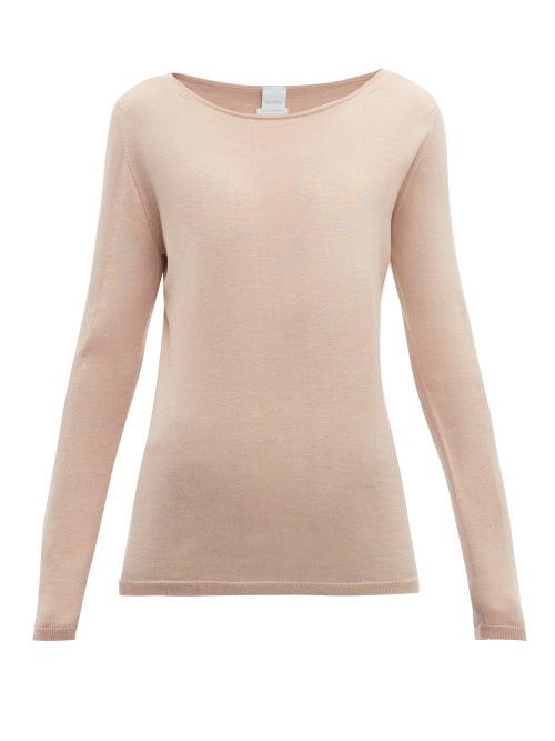 Matchesfashion.com Max Mara Leisure - Edile Sweater - Womens - Light Pink