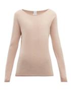 Matchesfashion.com Max Mara Leisure - Edile Sweater - Womens - Light Pink