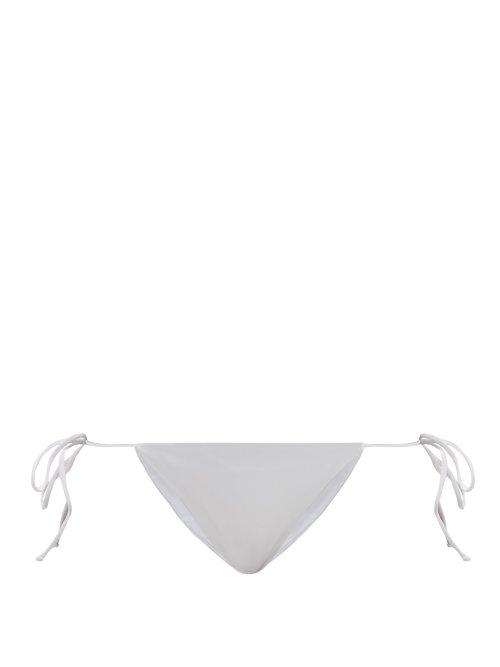 Matchesfashion.com Jade Swim - Tie Side Bikini Briefs - Womens - White