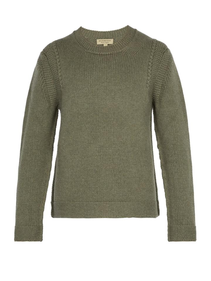 Burberry Knitted Cashmere Sweater