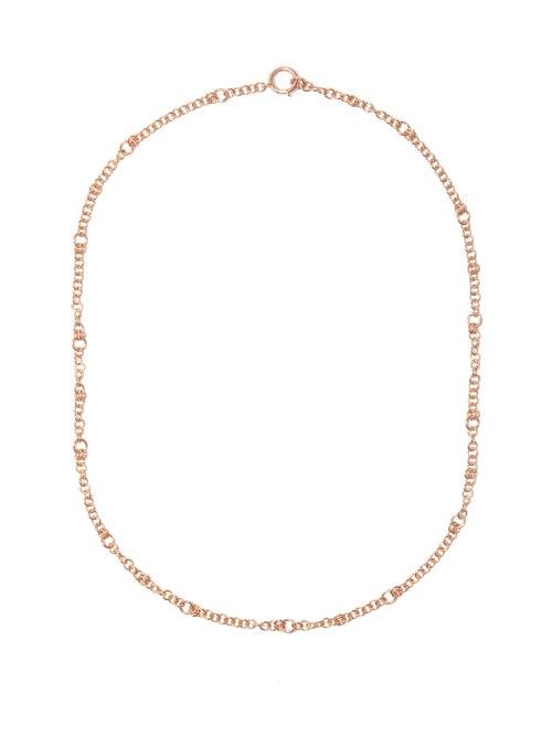 Spinelli Kilcollin - Gravity 18kt Rose-gold Chain-link Necklace - Womens - Rose Gold