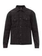 Matchesfashion.com Marcelo Burlon - Horse-print Cotton-denim Jacket - Mens - Black