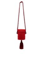 Rebecca De Ravenel Farida Straw Tassel Bag