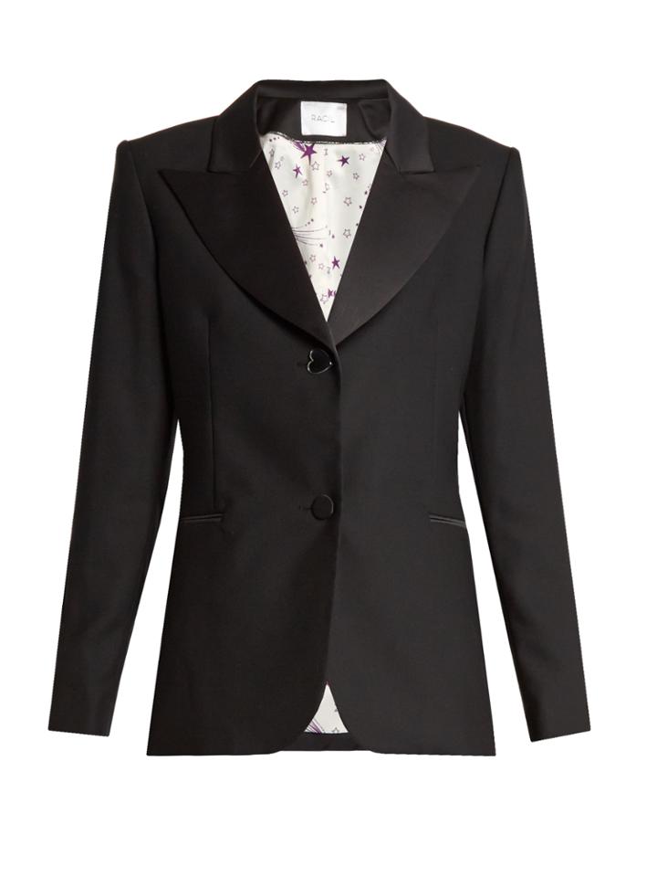 Racil Bowie Rockstar-appliqu Single-breasted Jacket