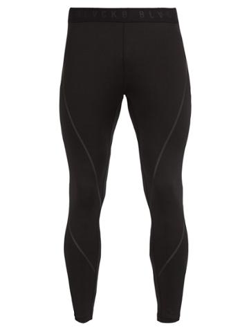 Blackbarrett By Neil Barrett Logo-jacquard Compression Leggings
