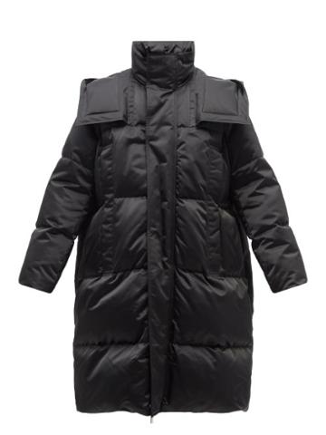 6 Moncler 1017 Alyx 9sm - Prunus Oversized Padded Parka - Mens - Black