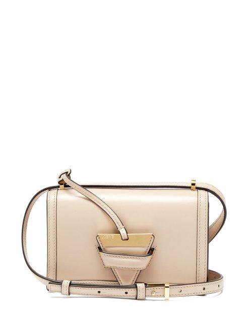 Matchesfashion.com Loewe - Barcelona Small Leather Shoulder Bag - Womens - Beige