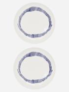 Serax - X Ottolenghi Set Of Two Feast Small Plate - White Blue