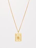 Tom Wood - Tarot Sun 9kt Gold-plated Sterling-silver Necklace - Mens - Gold