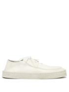 Matchesfashion.com Marsll - Cassapara Leather Derby Shoes - Mens - White