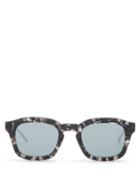 Matchesfashion.com Thom Browne - Square Frame Sunglasses - Mens - Grey