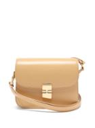 A.p.c. - Grace Small Leather Satchel Shoulder Bag - Womens - Beige