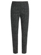 Tomas Maier Urban Grid-print Slim-leg Trousers
