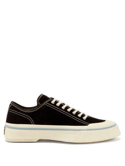 Eytys - Laguna Suede Trainers - Mens - Black