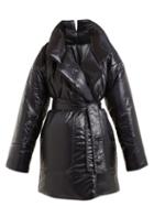 Matchesfashion.com Norma Kamali - Sleeping Bag Knee Length Coat - Womens - Black