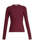 Altuzarra Regan Round-neck Ribbed-knit Sweater