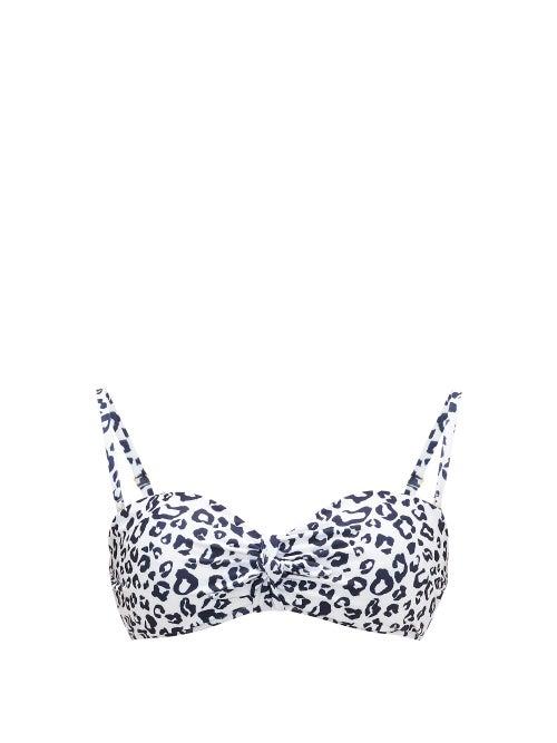 Matchesfashion.com Heidi Klein - Tanzania Leopard-print Bikini Top - Womens - Leopard