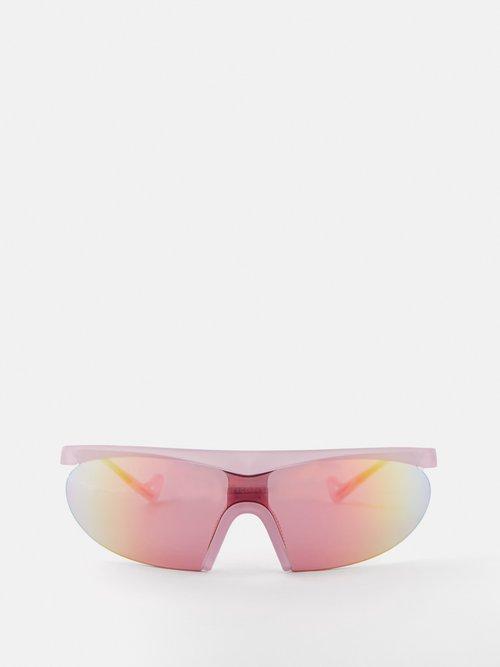 District Vision - Koharu Eclipse Running Sunglasses - Mens - Pink