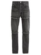 Matchesfashion.com Balenciaga - Triple Hem Straight Leg Jeans - Mens - Grey